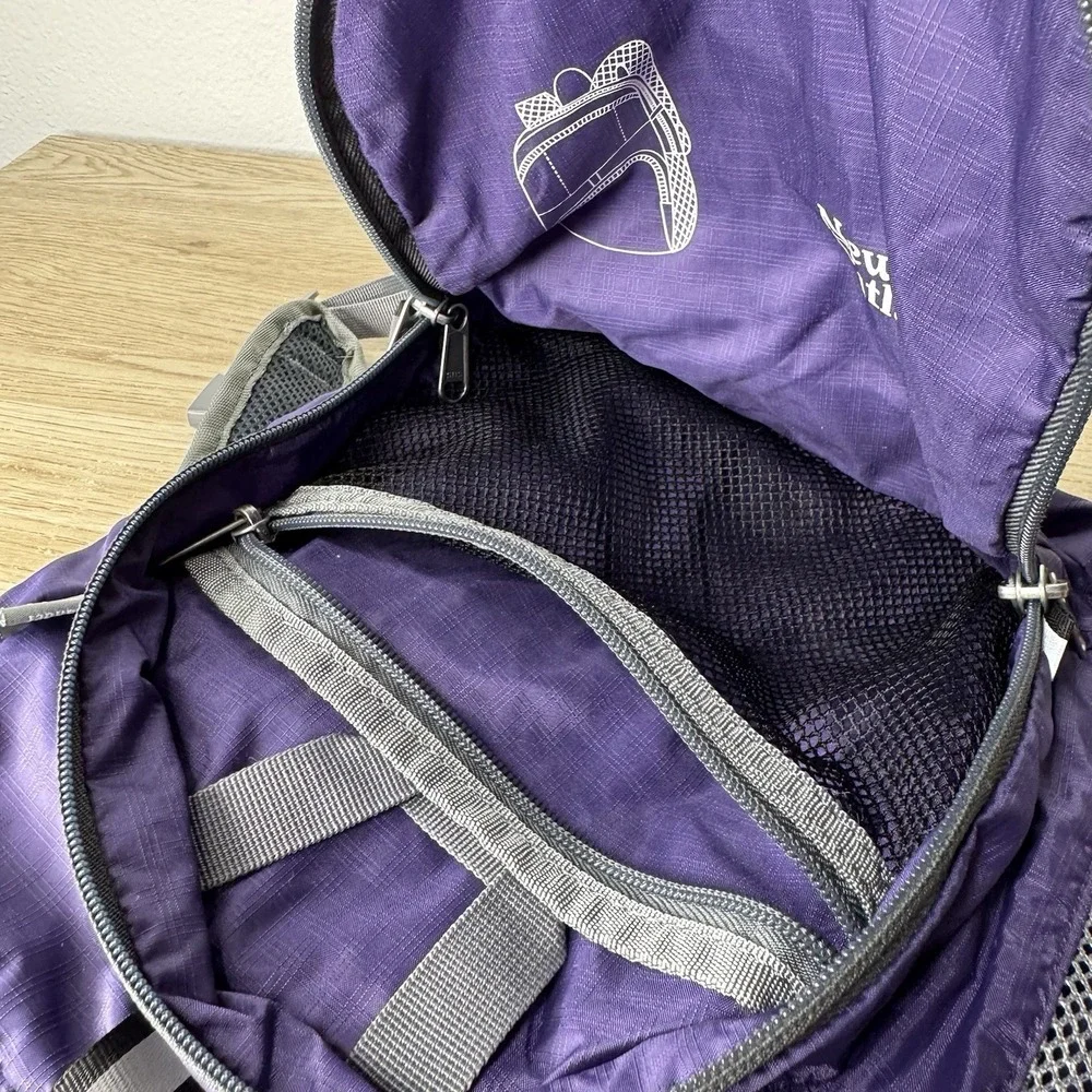 New Outlander Purple‎ Packable Lightweight Backpack Field Operation 35L